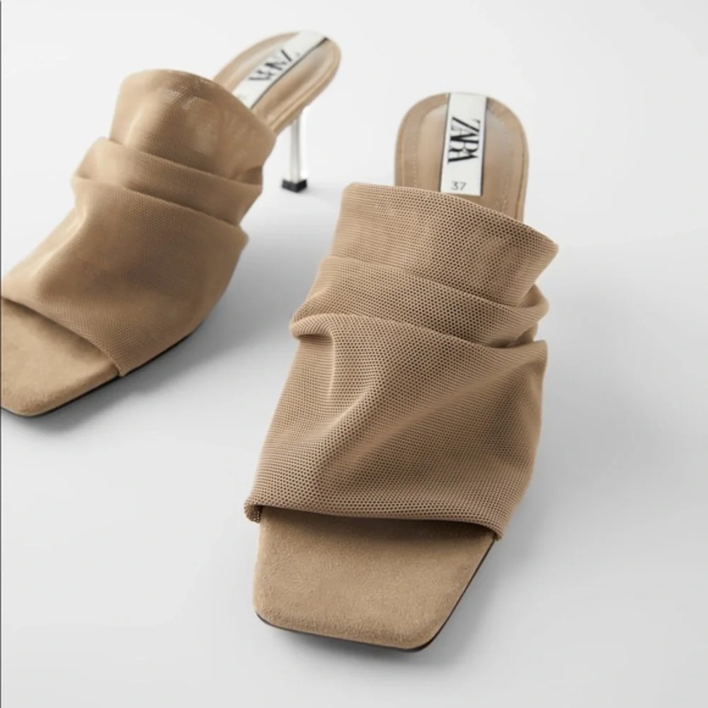 Zara Mesh Mules Size 36 - Picture 4 of 9
